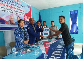 Calkada Bursel Mulai melirik Rekomendasi Demokrat sebagai kendaraan politik.