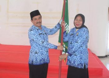 Sekda, Iskandar Walla Lepas Kontingen Lasqi Bursel.