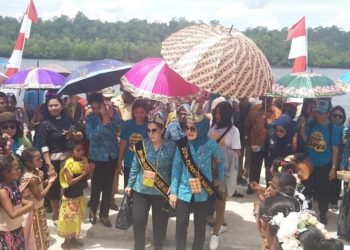 Widya Murad Kunjungan Locus Stunting di Kepulauan Aru