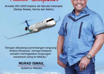 Pesawat Ambon – Denpasar Beroperasi