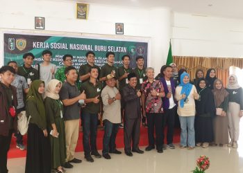 Sekda Bursel Apresiasi Atas terselenggaranya Kerja Sosial Nasional di Daerah