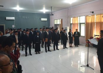 KPU Bursel Lantik PPK untuk Pilkada 2020