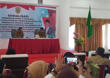 Bappeda Bursel Sosialisasikan Permendagri No 70 Tahun 2019 dan Permendagri No 90 Tahun 2019