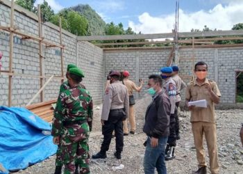 DPKPP Bursel Lakukan Penetiban IMB