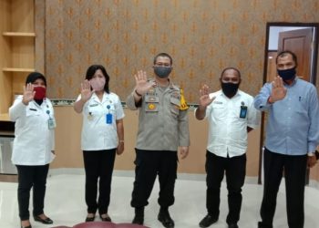 Perangi Narkoba, Polres Buru Dan BNNK Bursel Teken MOU