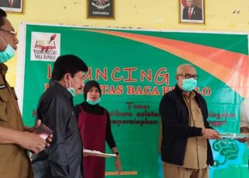 Bupati Bursel Hadiri Launcing Komunitas Baca Bupolo, Ini Pesannya