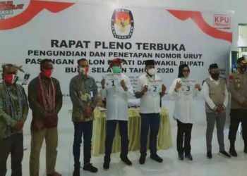 Pilkada Bursel, Safitri – Gerson (SMS-GES) Dapat Nomor Urut 3