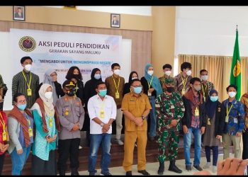 GSM Bersama RKI Gelar Aksi Pendidikan Pada Komunitas Adat Di Bursel