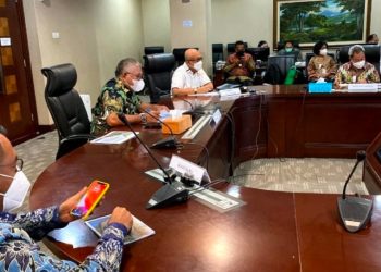 Pertemuan Dengan Kepala Staf Prediden Bupati Bursel Minta Dukungan Percepatan Pembangunan Daerah