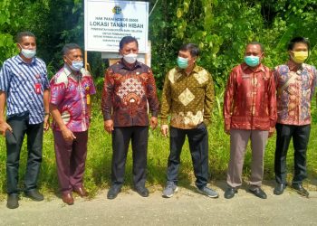 Wamen ATR/BPN Didampingi PLH Sekda Resmikan Kantor Perwakilan Bursel