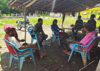 Serda Jesmi Lakukan Komsos Dengan Warga Dusun Tampai