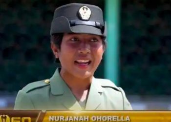 Nurjana Ohorella Puteri Maluku Raih Lulusan Terbaik Dikmaba Kowad