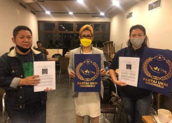 Dua Milenial Pimpin Partai UKM Indonesia, Syafrudin Budiman Ketua Umum dan Herdianti Puspitasari Sekjen