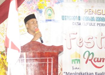 Ketua DPRD Bursel Buka Festival Ramadan 1442 Di Desa Elfule, Ini Pesannya