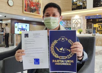 DPP Partai UKM Indonesia Ajukan Permohonan Nama dan Lambang Partai ke Menkumham RI