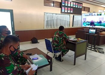 Dandim 1506/Namlea Ajak Peserta Didik Gunakan Media Daring Aplikasi Klassku