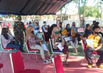 Dandim 1506/Namlea Ajak Masyarakat Sukseskan Program Serbuan Vaksin Massal