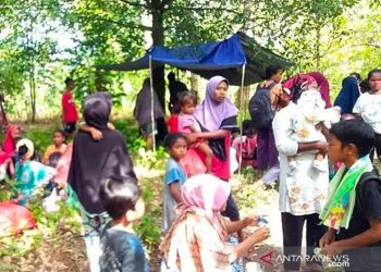 Gempa magnitudo 6,1, warga Tehoru-Malteng mengungsi ke perbukitan