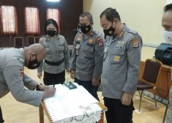 SPN Polda Maluku Gelar Pelatihan Dan Penandatangan Pakta Integritas Bagi Gadik dan Pengasuh