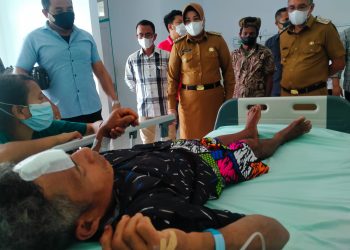 Peduli Kasih Safitri – Gerson Kunjungi Korban Pembacokan