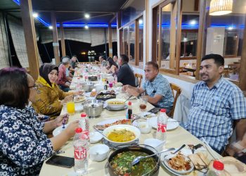 Bangun Sinergitas, Bupati Bursel Silaturahmi Dengan Danlantamal IX