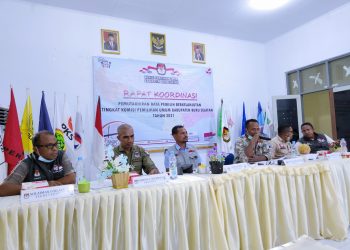 Persiapan Pemilu 2024, KPU Bursel Gelar Rakor Pemutakhiran Data Pemilih Berkelanjutan