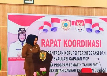 Bupati Bursel Gelar Rapat Koordinasi Dengan KPK RI