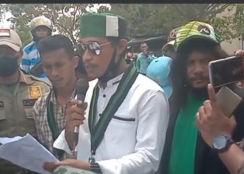 Parlemen Jalanan Bela, HMI Minta Kapolres Pulau Buru Dicopot