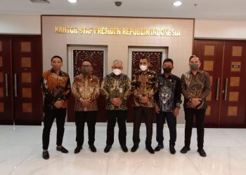 Deputi I KSP Rakor Bersama Kementrian PUPR -DPRD Buru Bahas Pajak Bendungan Waeapo