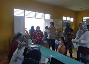 Anak SD di Biloro Mulai Divaksin Covid 19