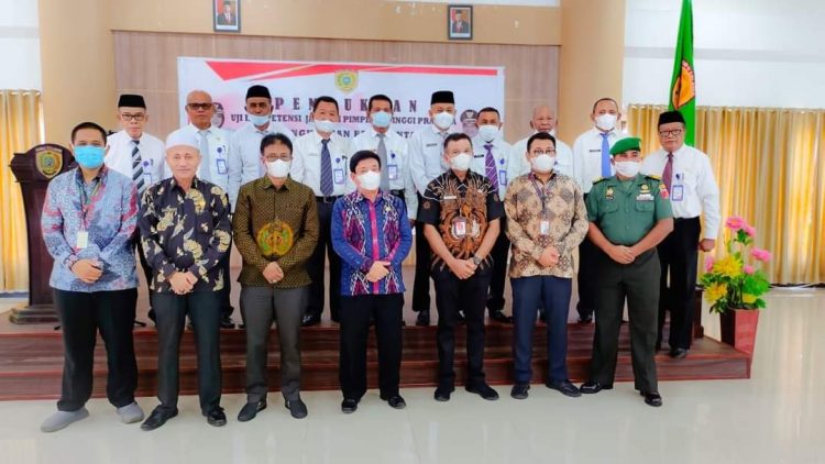 Sekda Bursel Buka Uji Kompetensi PPT Pratama 2022, Ini Pesannya