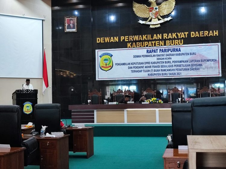 DPRD Buru Setujui 7 Ranperda