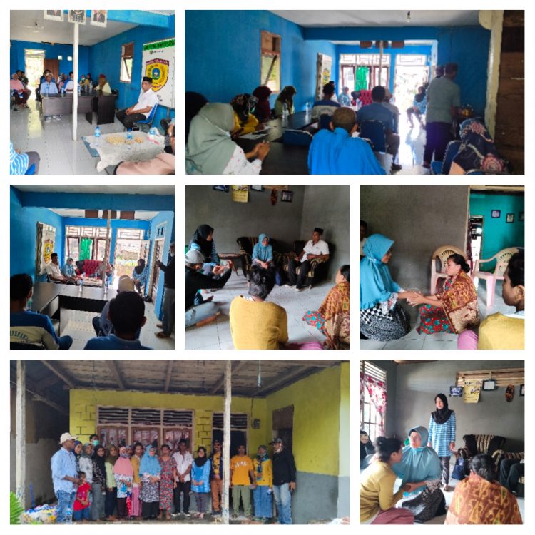 Kadinkes Bursel Kunjungi Keluarga Korban Muntaber di Kecamatan Ambalaw, Maluku, Ini Pesannya