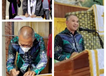 Wabub Bursel Dan Ketua Sinode GPM Hadiri Peresmian Gereja “Opo Nake Huma Emilit” di Desa Fakal