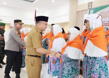 CJH Dari BurseL Diberangkatkan Menuju Makkah