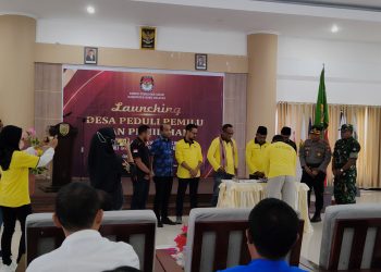 KPU Bursel Lounching Desa Peduli Dan Pemilihan, Ini Harapanya