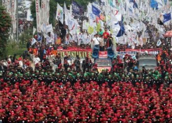 Buruh Gelar Aksi Besar-besaran 8 Juni Tolak Pengesahan Revisi UU PPP