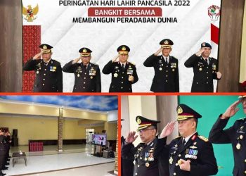 Kapolda Maluku Ikuti Upacara Peringatan Hari Lahir Pancasila Secara Virtual