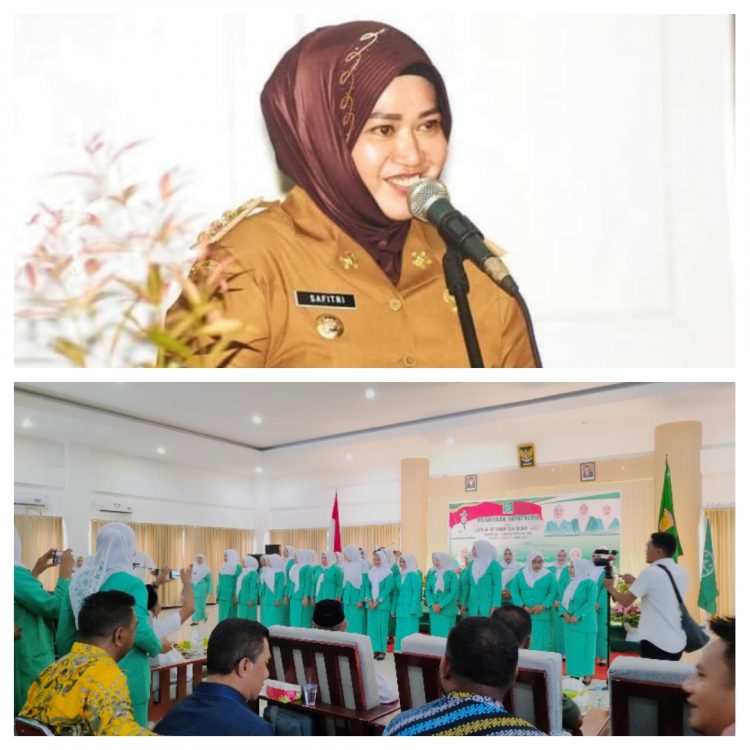 Pelantikan PC Fatayat NU Bursel Berlangsung Khidmat, Ini Pesan Bupati