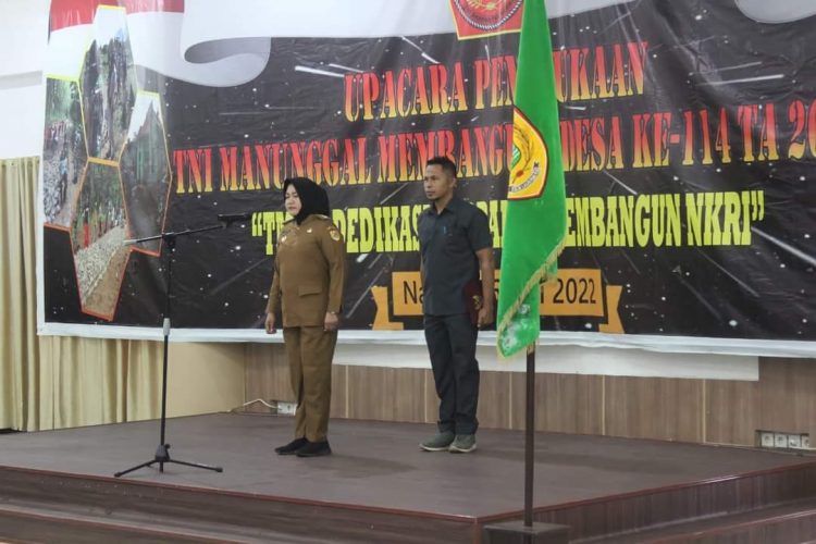 Pemkab Bursel dan Kodim 1506/Namlea Gelar Kerja Sama TMMD KE 114