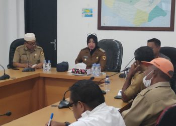 Antisipasi Cuaca Ekstrim Bupati Hj Safitri Gelar Rapat Terbatas Dengan Stekholder