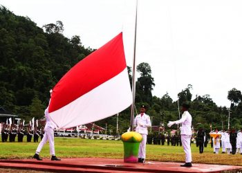 Bupati Safitri Jadi Inspektur Upacara HUT RI KE 77