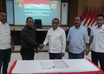 Berdamai, Kasus Penghinaan Dengan Tersangka Ramli Umasugi Dihentikan Polda Maluku