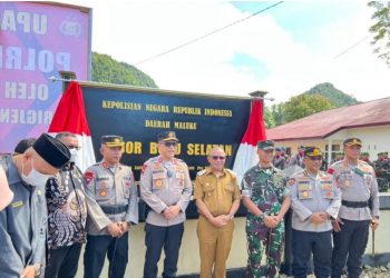 Polres Bursel Diresmikan Wakapolda Maluku