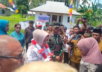 Bupati Safitri Resmikan Puskesmas Dan Berikan Bantuan Di Kec. Kepala Madan