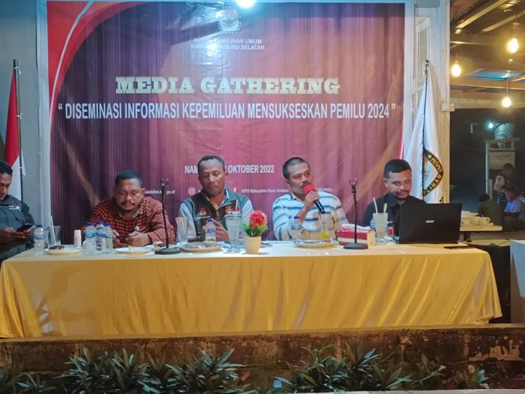 KPU Bursel Ajak Pers Bersinergi Sukseskan Pemilu 2024