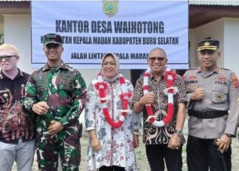 Bupati Bursel Lantik BPD dan Peresmian Desa Di Kecamatan Kepala Madan