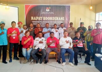 KPU Bursel Gelar Rakor Jelang Tahapan Verifikasi Faktual  Pemilu 2024, Ini Pesannya