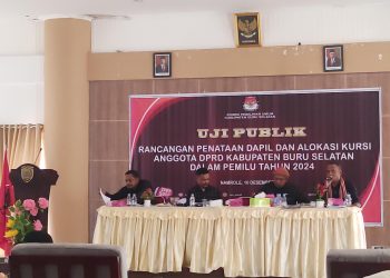 KPU Bursel Gelar Uji Publik Rancangan Penataan Dapil Dan Alokasi Kursi, Ini Pesannya