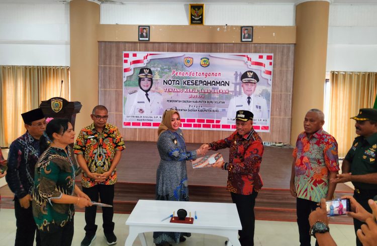 Dukung Percepatan Pembangunan, Pemda Bursel Dan Pemda Buru Jalin Kerja Sama Dan Kolaborasi